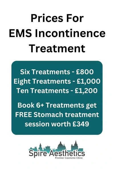 EMS Incontinence Treatment Prices Calton